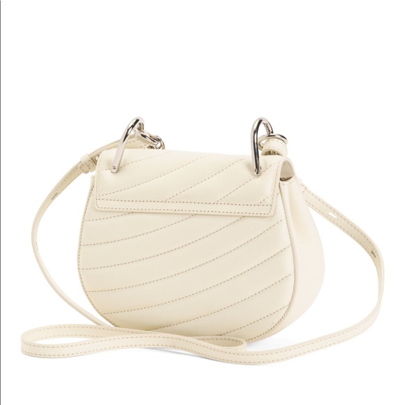 Authentic Chloe Mini Drew Bijou White Crossbag - Picture 2 of 4